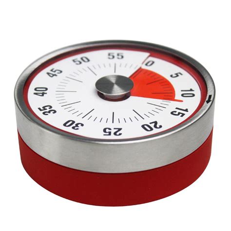 Gliving Magnetic Visual Kitchen Timer Rotate Countdown Timer For Food
