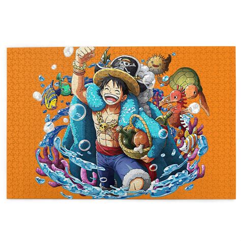 Puzzle Drewniane One Piece 1000 Sztukaentów 12067461977 Allegropl