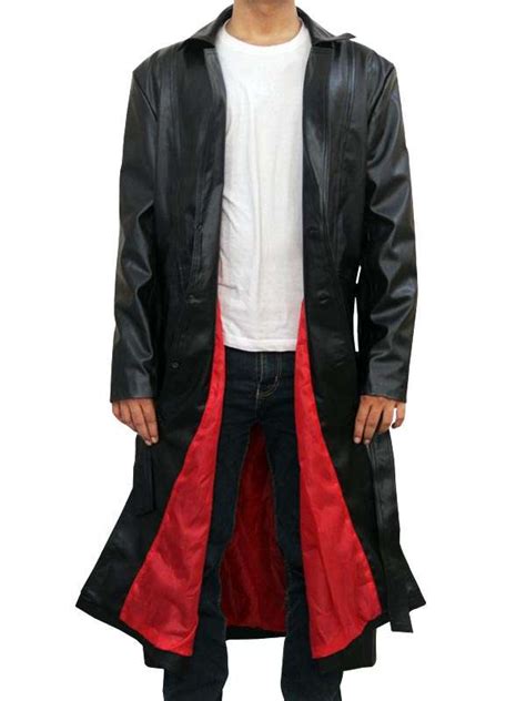 Blade Trench Leather Coat New American Jackets