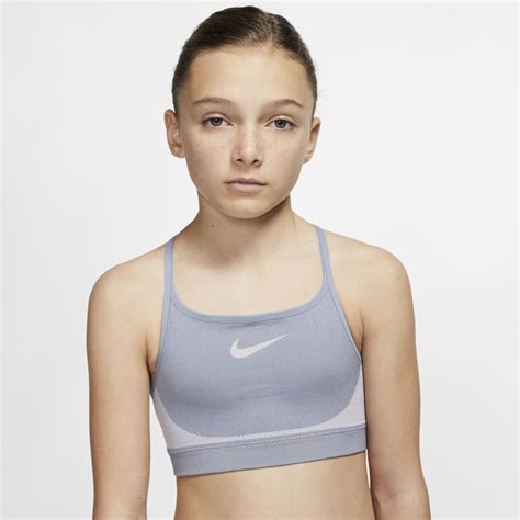 Nike Girls Seamless Sports Bra In 2020 Girls Sports Bras