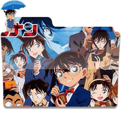 Detective Conan Folder Icon By K Fly On Deviantart