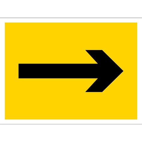 Directional Arrow Signs Right Or Left From Key Signs Uk