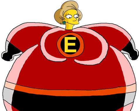 Edna Krabappel Fat Superhero By Jp1994 On Deviantart