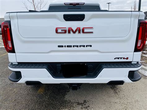 2019 2020 2021 Gmc Sierra Letters Emblems Gloss Black 1500 2500 At4