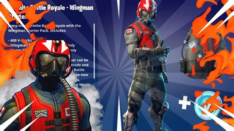 New Wingman Starter Pack Gameplay Fortnite Battle Royale Starter