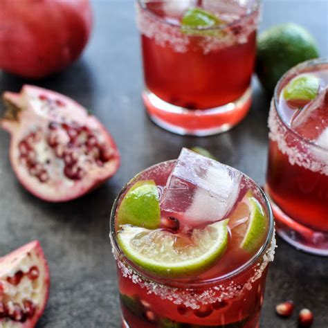 Pomegranate Margaritas Recipe