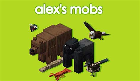 Alexs Mobs Mod Para Minecraft 1201 1192 1182 Y 1165