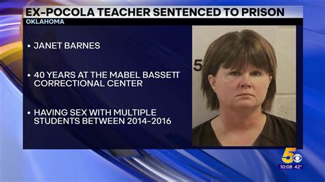 Ex Pocola Teacher Sentenced To 40 Years In Prison For Sex