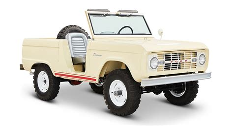 Classic Ford Broncos 1966 Roadster 1966 Ford Bronco