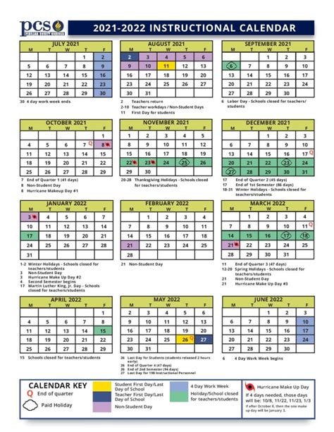 Pinellas County Schools Calendar 2021 2022 In Pdf Format