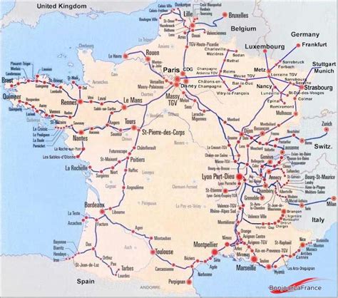 France Tgv Network Bonjourlafrance France Train France Travel Day