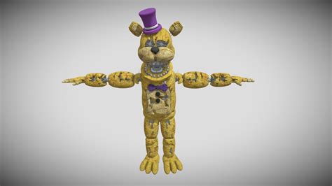 Torture Fredbear From The Return To Freddys 5 Download Free 3d Model