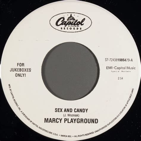 Marcy Playground Sex And Candy Ancient Walls Of Flowers 1998