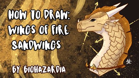 Tutorial How To Draw Wings Of Fire Sandwing By Biohazardia On