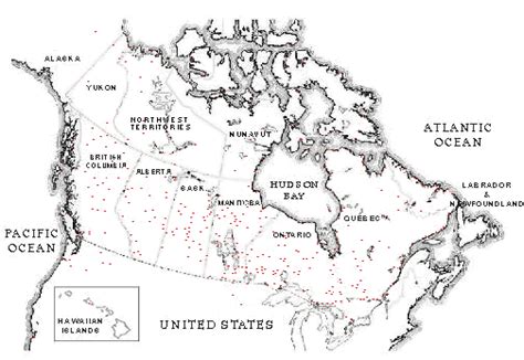 Hbc Fur Trade Post Map Hudsons Bay Company Archives Archives Of