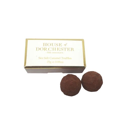 Mini Salted Caramel Truffle Box House Of Dorchester