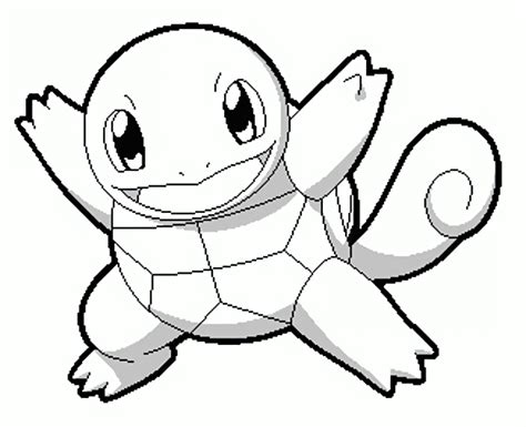 New Squirtle Coloring Pages Download Free Pokemon Coloring Pages