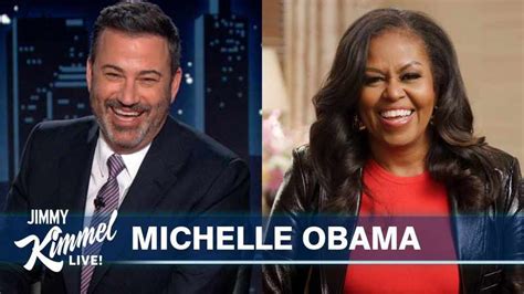 Watch Michelle Obama Roasts Jimmy Kimmel Over Sex Life Question