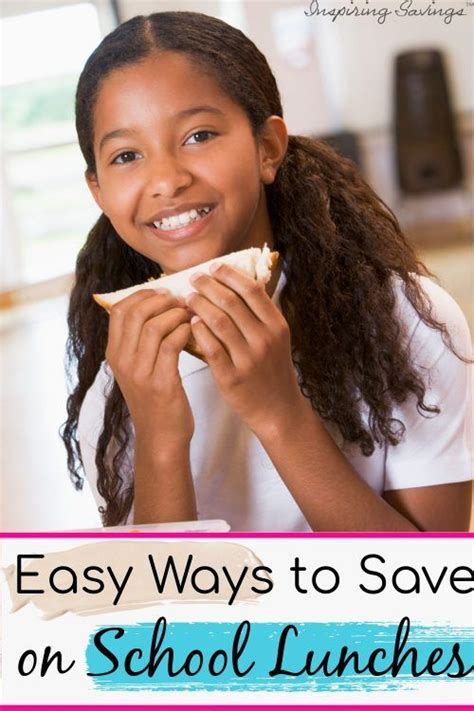 Saving On Back To School Lunches 5 Money Saving Tips School Lunch