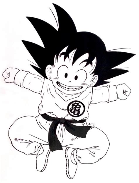 Goku black but he's actually black. Goku from Dragon Ball by jonathanhayama on DeviantArt