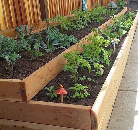 Unique Raised Vegetable Garden