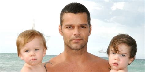 Ricky martin steps out with kids after his breakup: Ricky Martin Is Making Sure Twin Sons Will Be Trilingual ...