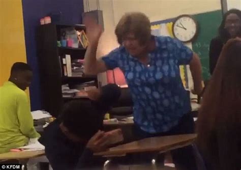 Texas Teacher Arrested After Being Caught On Film Repeatedly Hitting A
