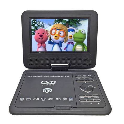 New 78 Inch Portable Dvd Evd Vcd Svcd Cd Player With Game And Radio