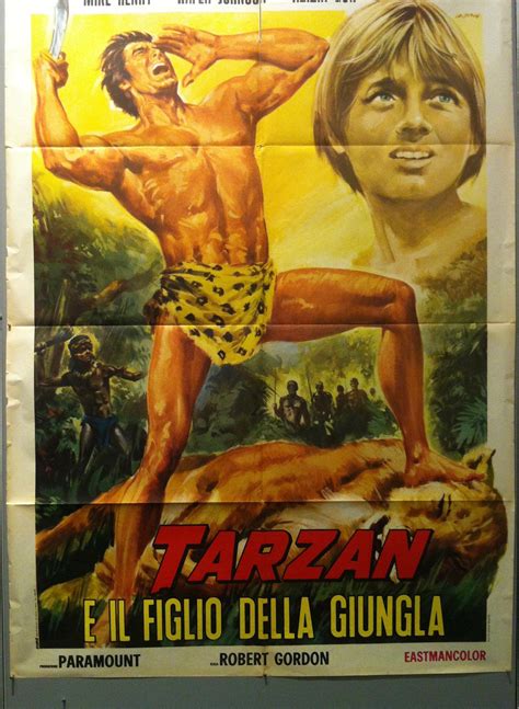 Tarzan E Il Figlio Della Giungla Poster Museum