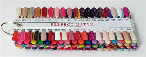 Lechat Perfect Match Color Chart 192 Colored Tips