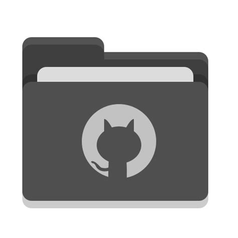 Folder Black Github Files And Folders Icons