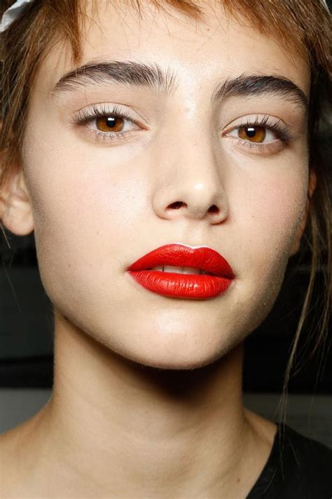 Beauty At Prada Spring Summer 2013 With Images Runway Beauty