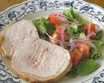 It freezes well, too, so pick up an extra pork loin when it's on sale and here's a great recipe for a pork tenderloin marinated overnight and smothered in a warm apple jelly. PORK LOIN ROAST - Linda's Low Carb Menus & Recipes