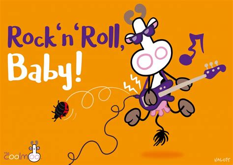 Rocknroll Baby The Coolmoo Cómics And Dibujos Animados 🎭😜
