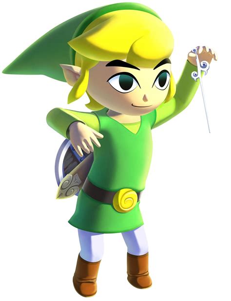 Hd Link And Wind Waker The Legend Of Zelda The Wind Waker Hd Wind