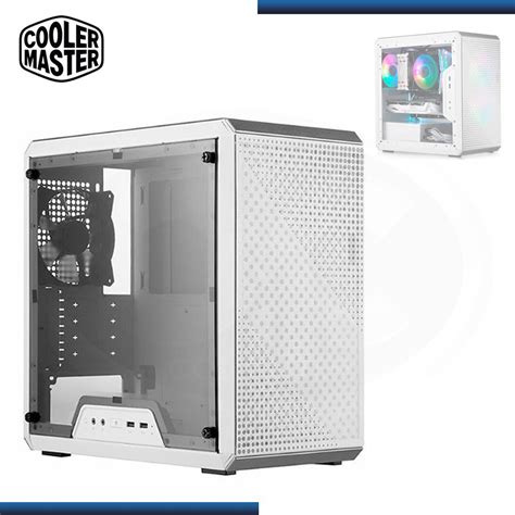 Case Cooler Master Masterbox Q300l White Mini Tower Sin Fuente Usb 30