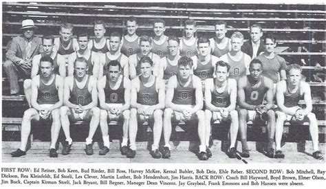 1941 1940 41 Uo Track Team From The 1941 Oregana Unive Flickr