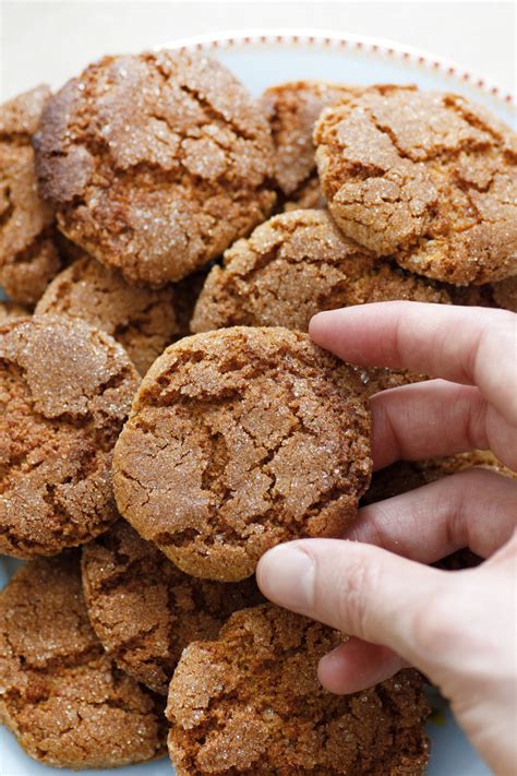 Soft Gingersnap Cookies Soft Gingersnap Cookies Ginger Snap Cookies
