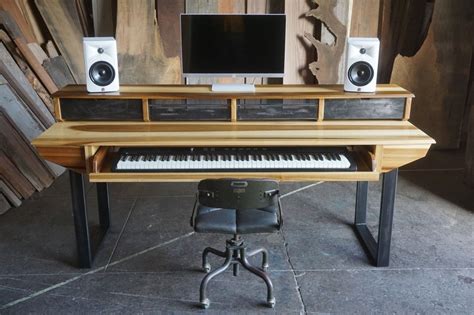 Monkwood Sd88 Studio Desk For Composer Producer Etsy