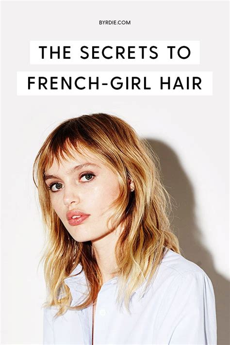 The Secret To Getting French Girl Hair Fringe Hairstyles Cool