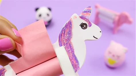 Diy Mini Unicorn Creative And Cool Crafts With Cardboard Youtube