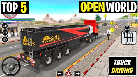 Top 5 Realistic Truck Simulator Games For Android 2022 L Realistic