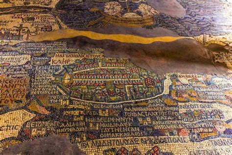 The Madaba Mosaic Map Historys Oldest Floor Mosaic Geographic