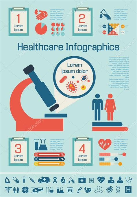Medical Infographic Template Stock Vector Image By ©visualgeneration
