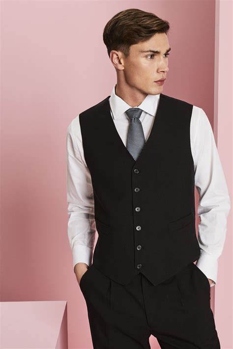 Essentials Mens Waistcoat Simon Jersey Hospitality Uniforms
