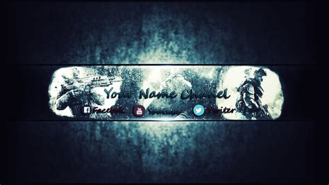 Bannière youtube 2048x1152 call of duty. Speed Art #11 !! Free Template Call of Duty Black Ops 2 ...