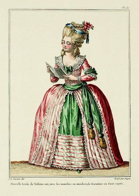 Ekduncan My Fanciful Muse 1780 1782 French Fashion Plates This