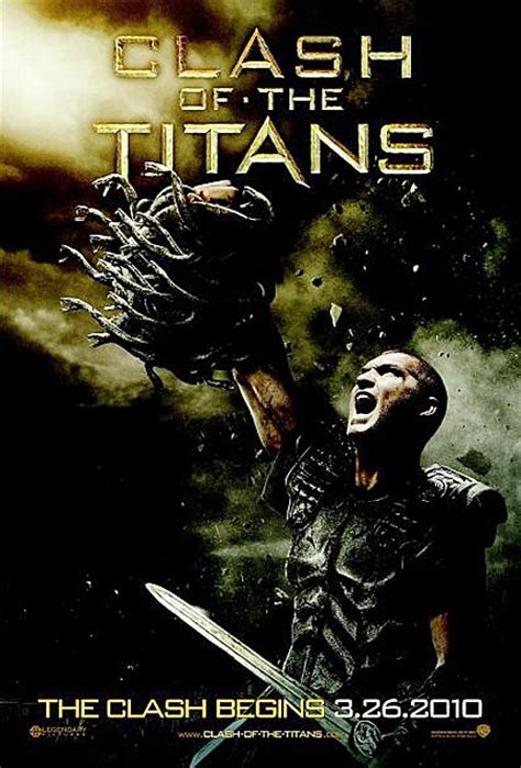 Directed by louis leterrier and starring sam worthington. Clash of the Titans (2010) Movie Poster | FilmBook