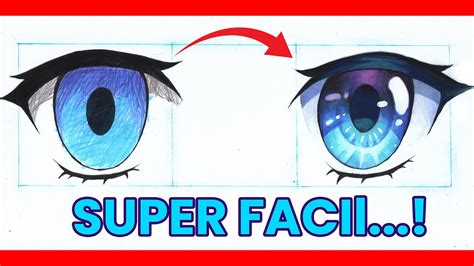Como Colorear Los Ojos Anime Con L Pices De Colores Youtube