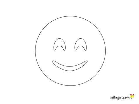 Sonrisa Para Colorear Adibujar